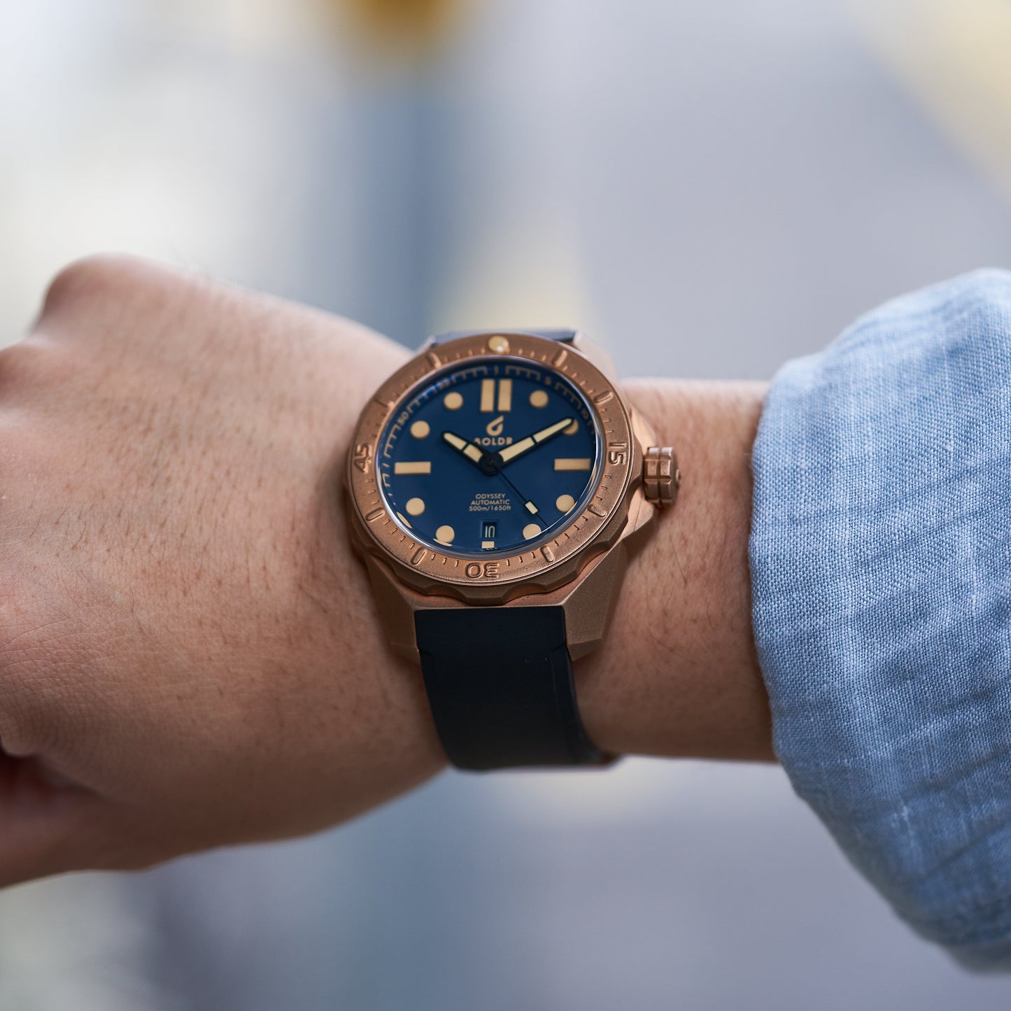 Odyssey Bronze Prussian Blue