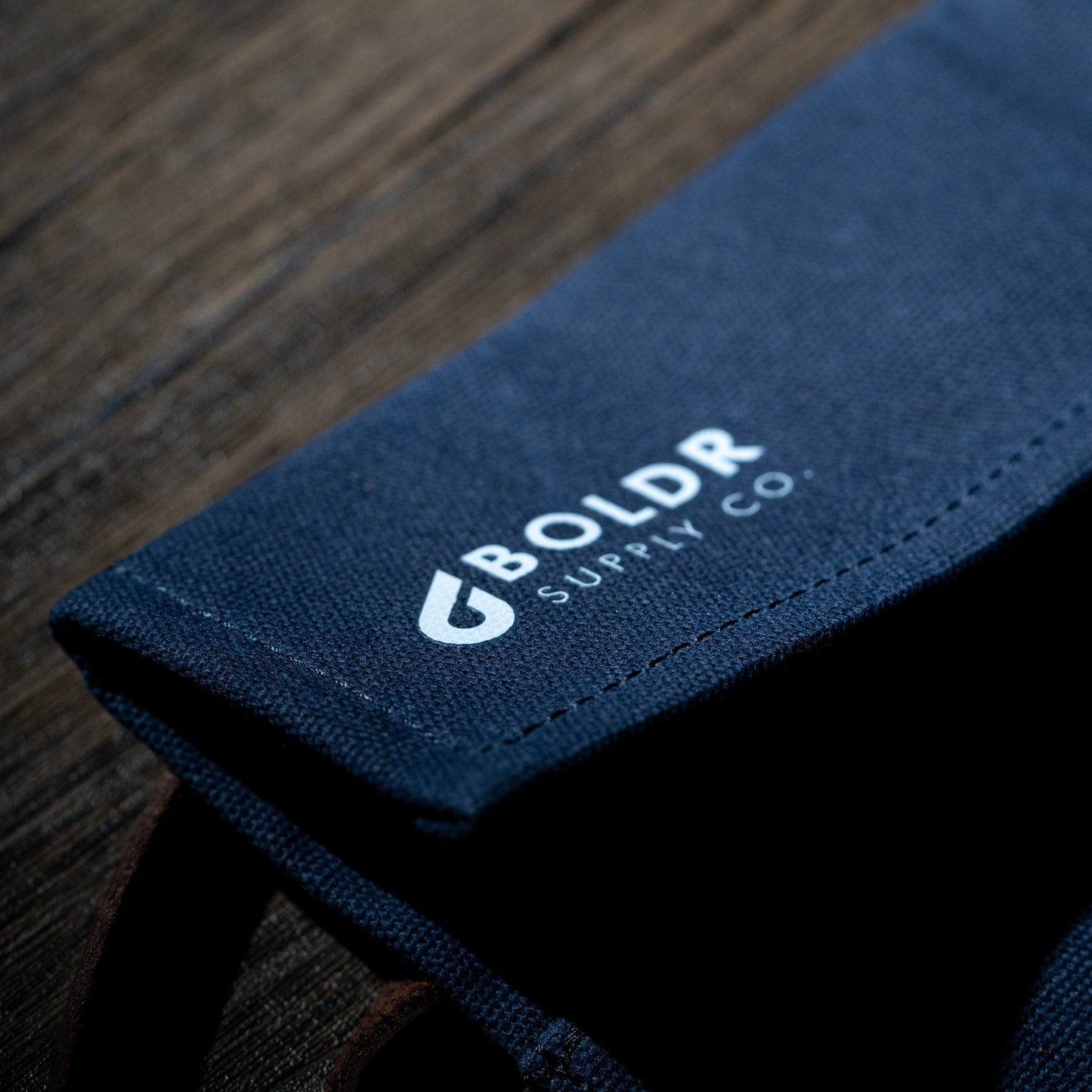 Waxed canvas roll Blue