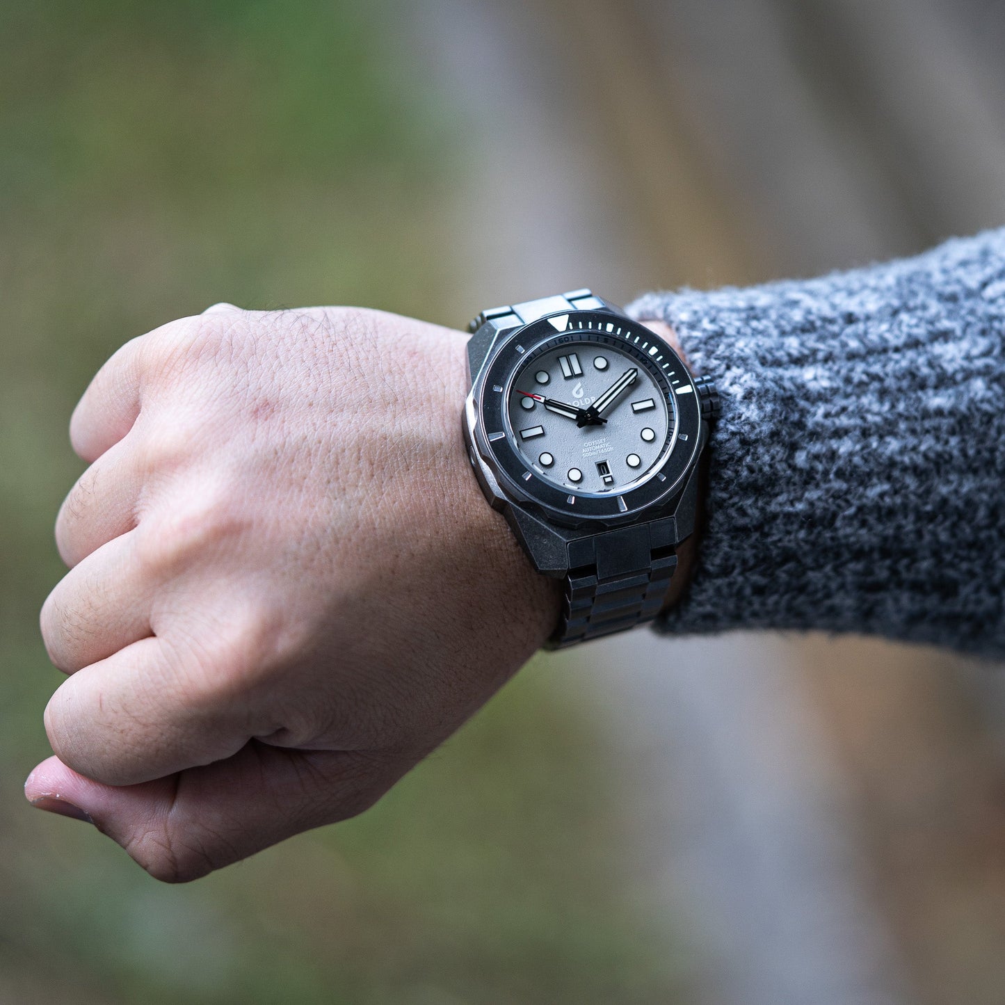 Odyssey Aged Steel Bracelet