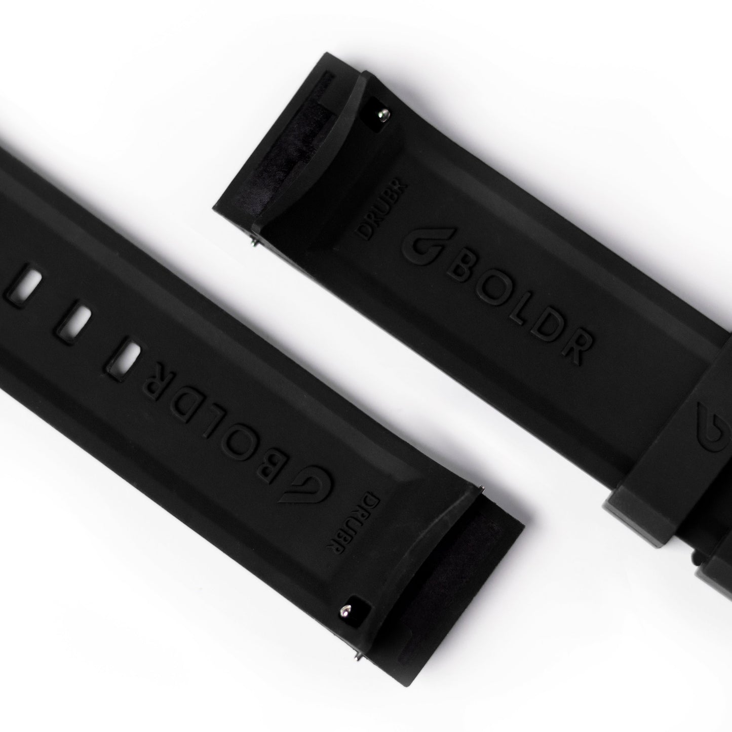 Druber® FKM Rubber Strap - Black