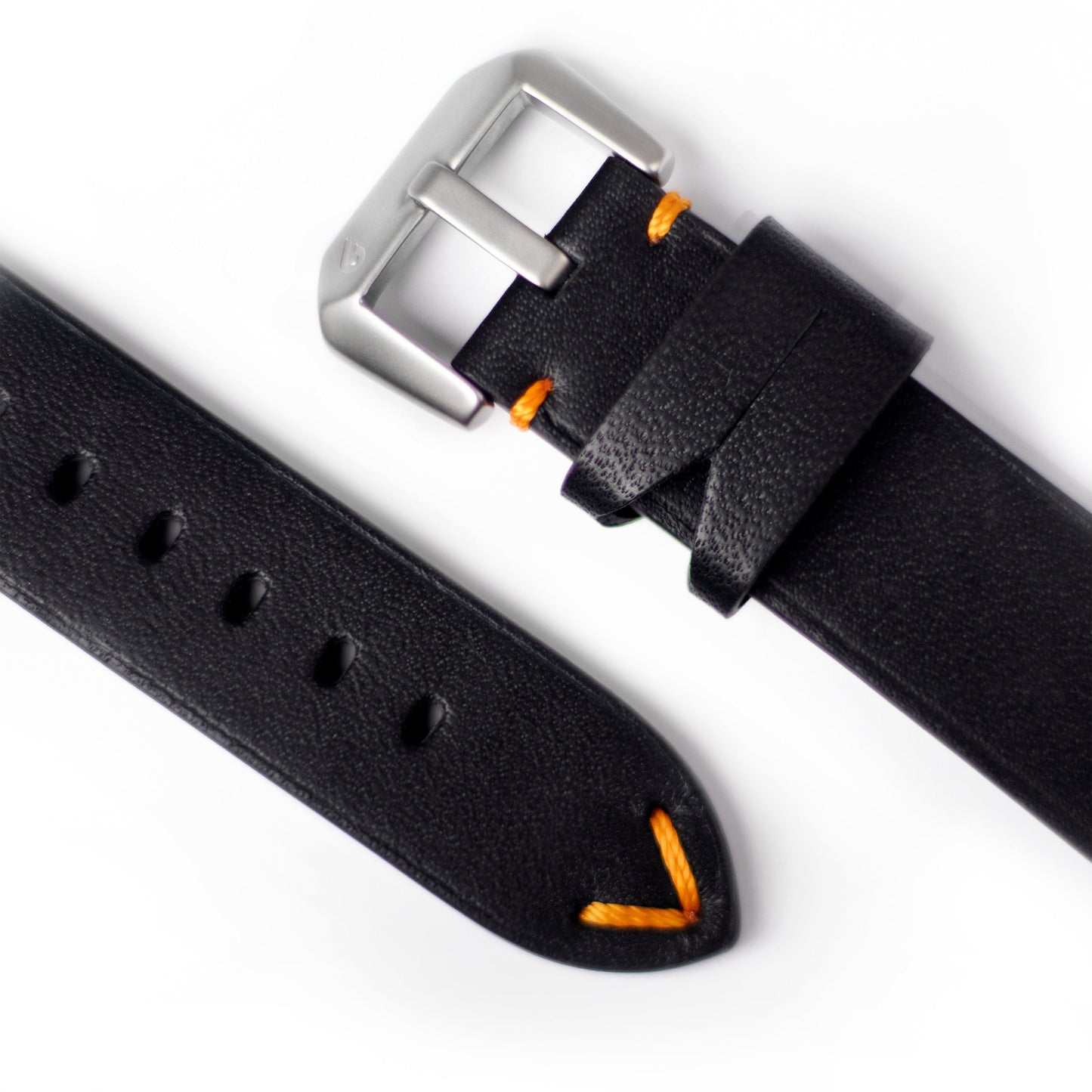 Black Horween Leather Strap (22mm)