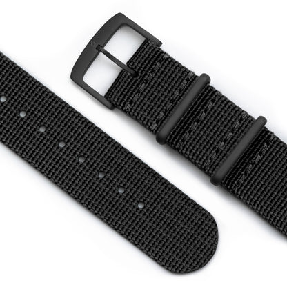 Black Nylon strap PVD  (20mm)