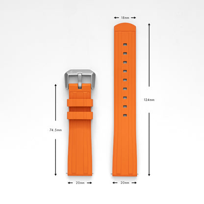 Orange HNBR Track