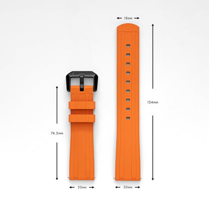 Orange HNBR Track