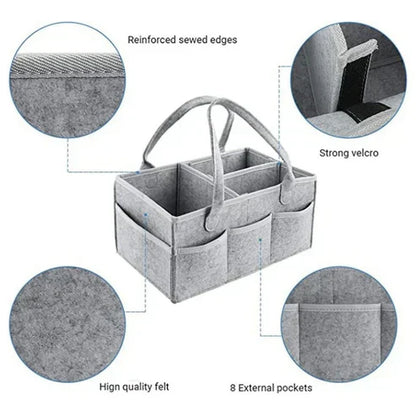 Baby Diaper Organizer Caddy Bag ( Pack of 2 )