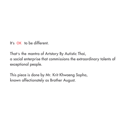 BOLDR x ART STORY BY AUTISTIC THAI