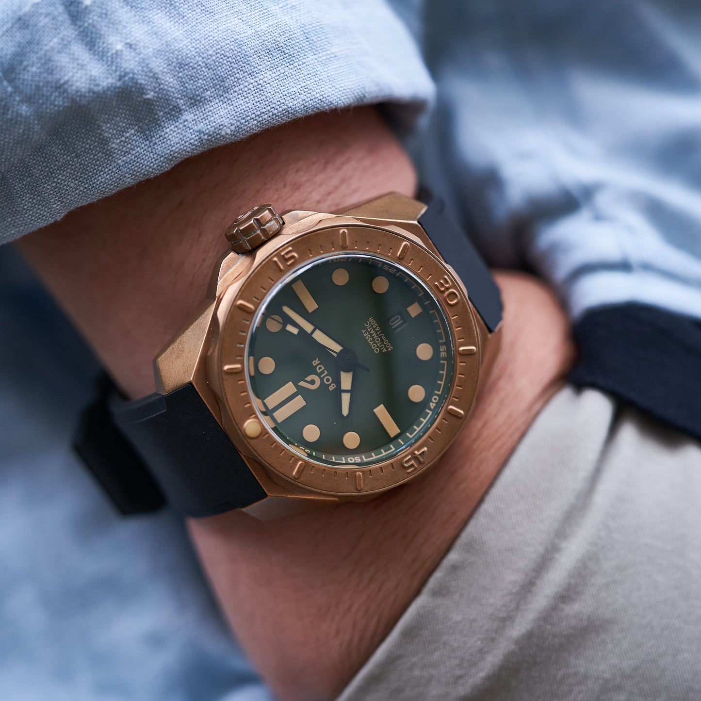Odyssey Bronze Pine Green