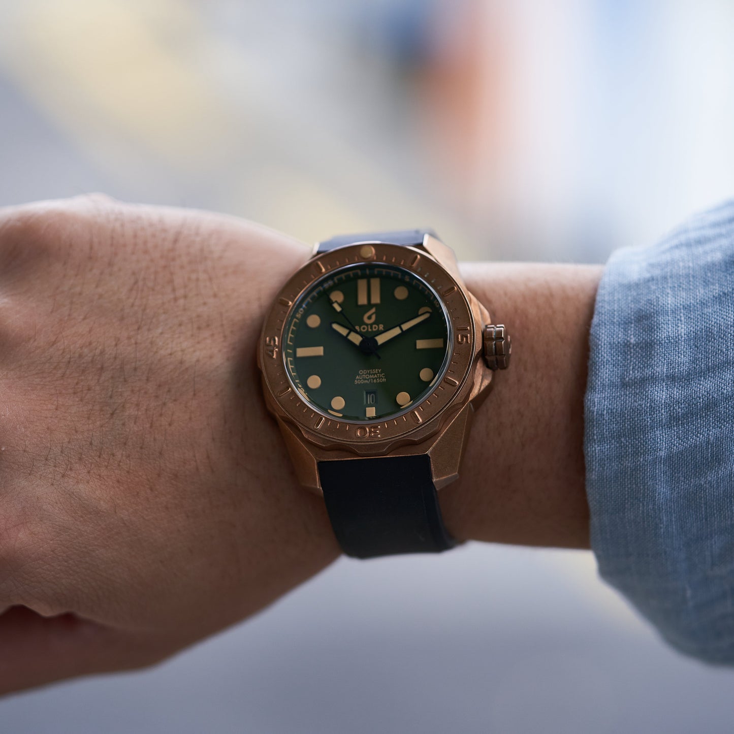 Odyssey Bronze Pine Green